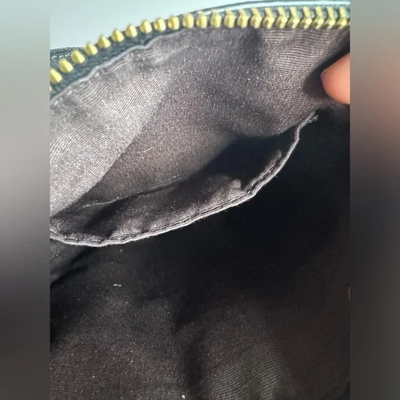 #208 Coach Mini Rowan Top Zip Black File Crossbody Bag - Picture 12 of 17